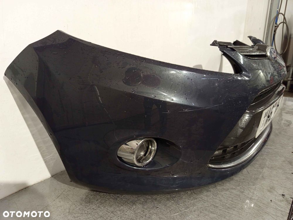 ^ ZDERZAK PRZÓD PRZEDNI DO FORD FIESTA MK.7 VII F0 SZARY GRAFITOWY HALOGENY - 3