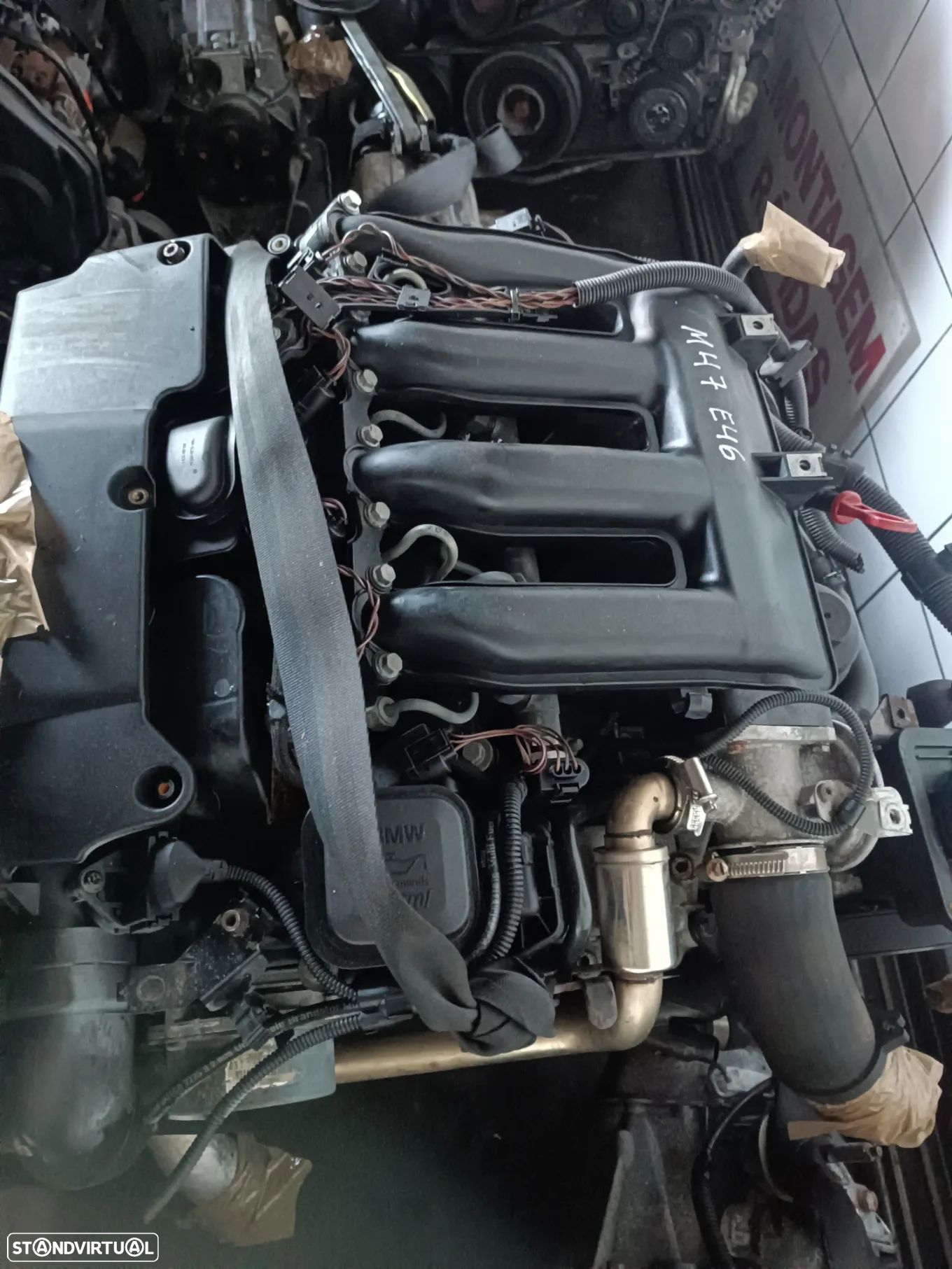 MOTOR BMW 320D E46 150CV M47D20 204D4 - 1