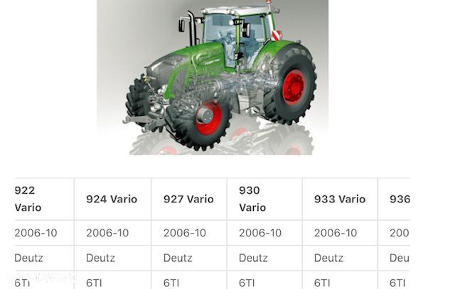 Fendt 936 927 930 933 922 - Piasta - 2