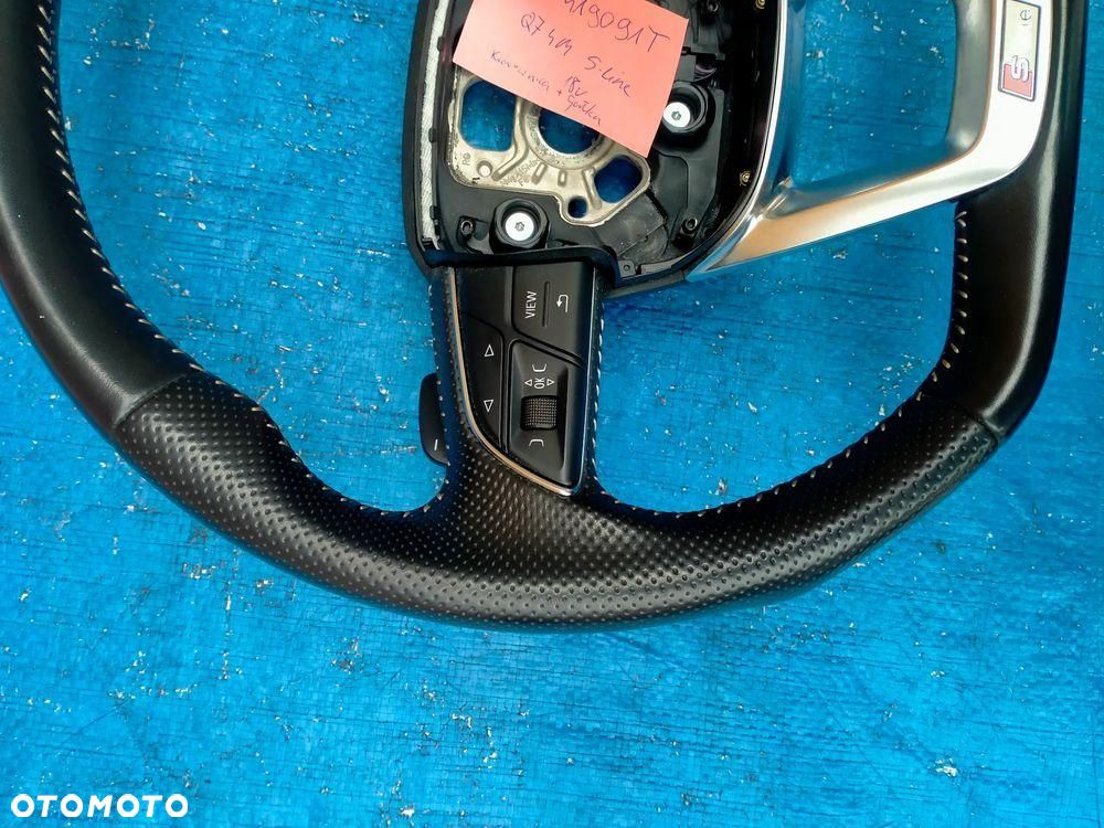 Audi Q7 SQ7 4M S-Line 4M0419091T Kierownica ŚCIĘTA ŁOPATKI GAŁKA MIESZEK - 5