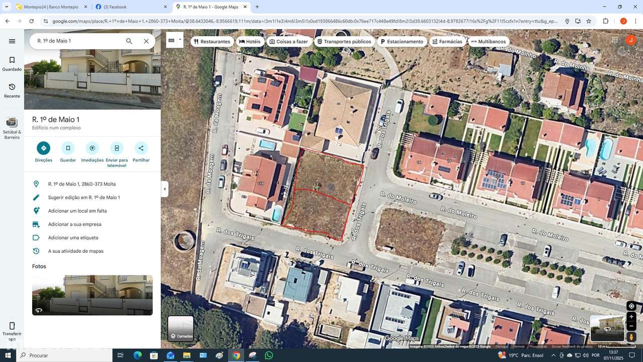lote de terreno urbano para moradia terrea