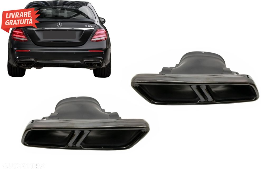 Ornamente tobe Mercedes E-Class W213 (2016-up) E63 S Design GLC SUV X253 GLC Coupe- livrare gratuita - 1