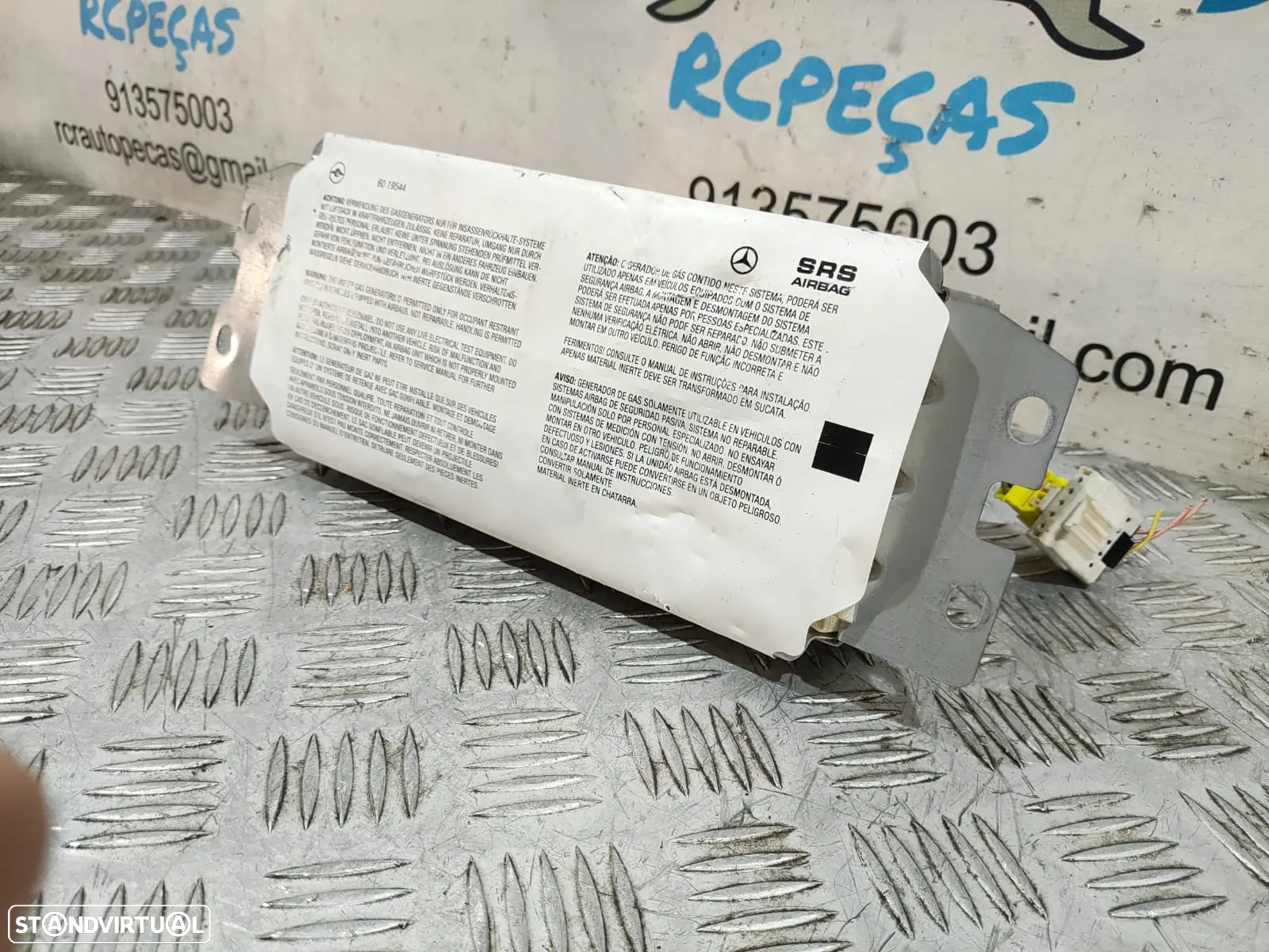 Airbag passageiro Mercedes Benz SLK R171 - 3