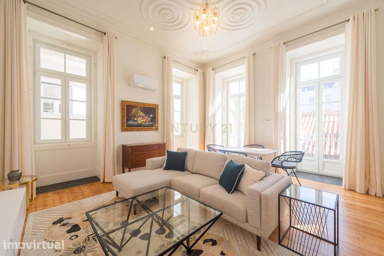 Elegante Apartamento T2 c/ 2 WC's | Totalmente Remodelado e Equipado - Grande imagem: 4/22