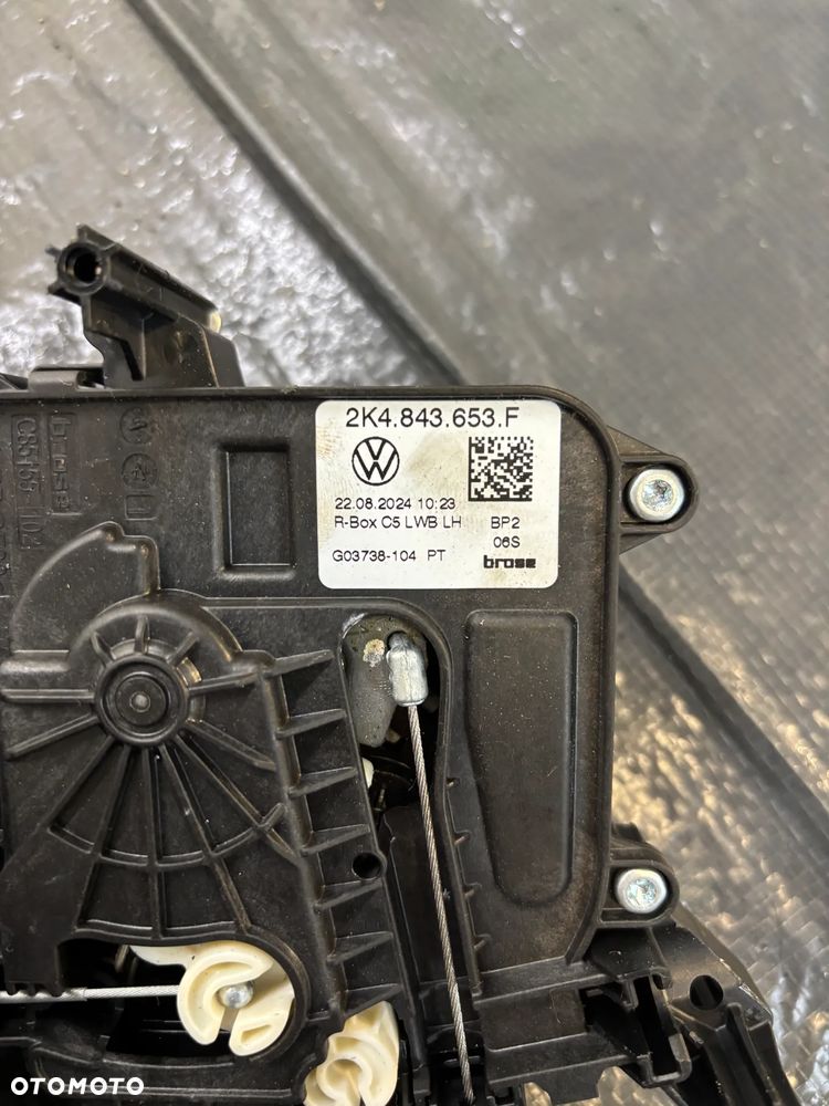 VW Caddy 2K7 Ford Tourneo Connect Zamek drzwi przesuwnych lewy prawy 2K4843653F 2K4843654F - 3