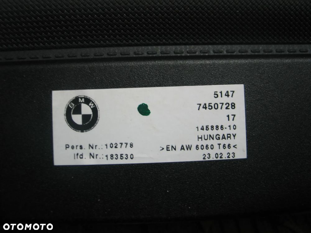 Roleta bagaznika BMW 3 G21 18r.- 7450728 oryginal - 9