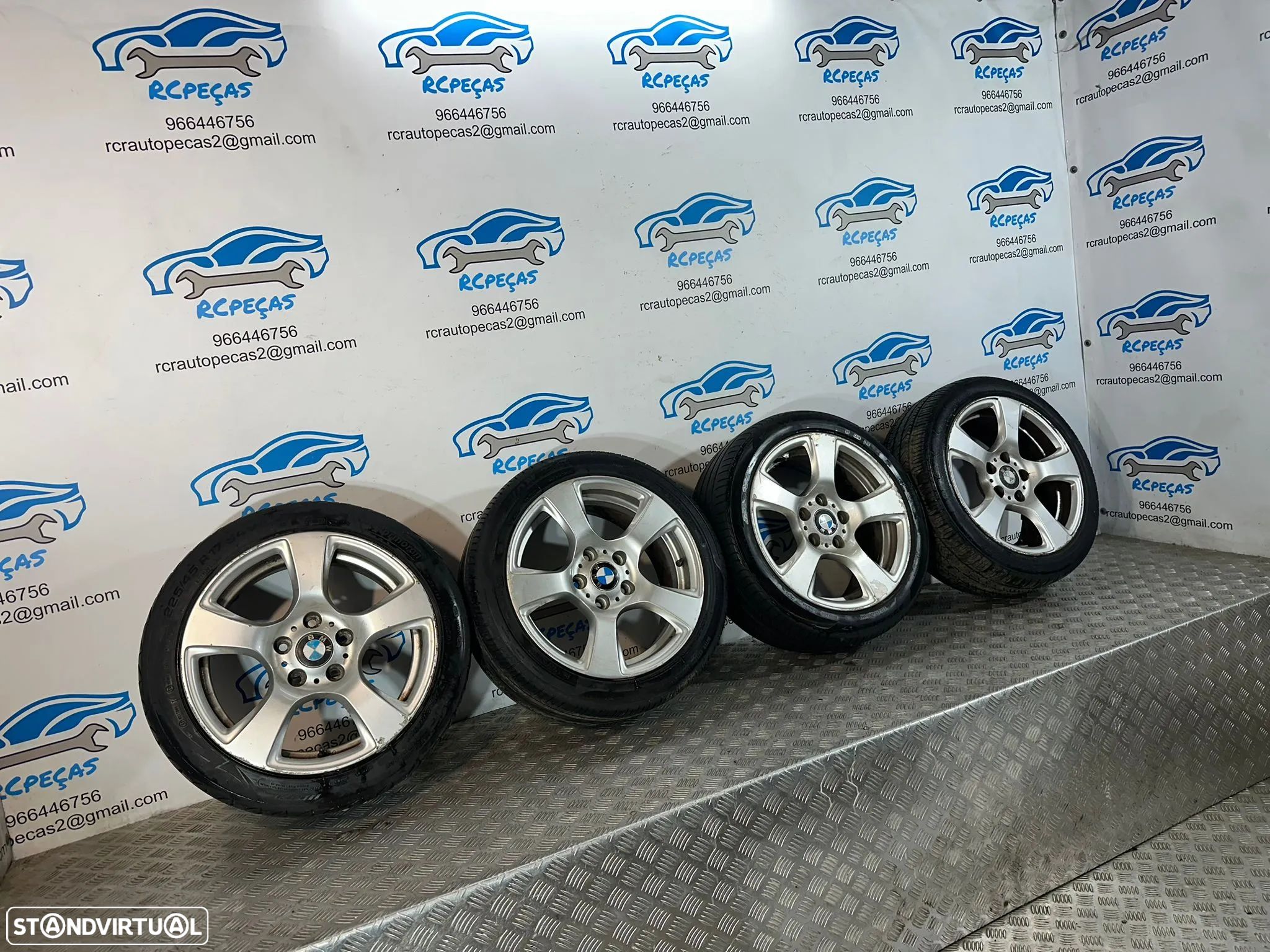 .Conjunto Jantes 17 Originais Style 157 BMW 5x120 8J ET34 6770239 - 1