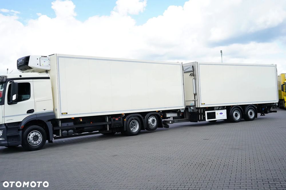 Mercedes-Benz ACTROS / 2540 / ACC / E 6 / ZESTAW PRZEJAZDOWY / CHŁODNIA + WINDA / 38 PALET - 3