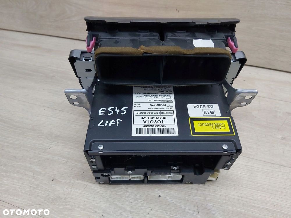 Toyota Yaris II LIFT Radio CD W13812 86120-0D520 - 5