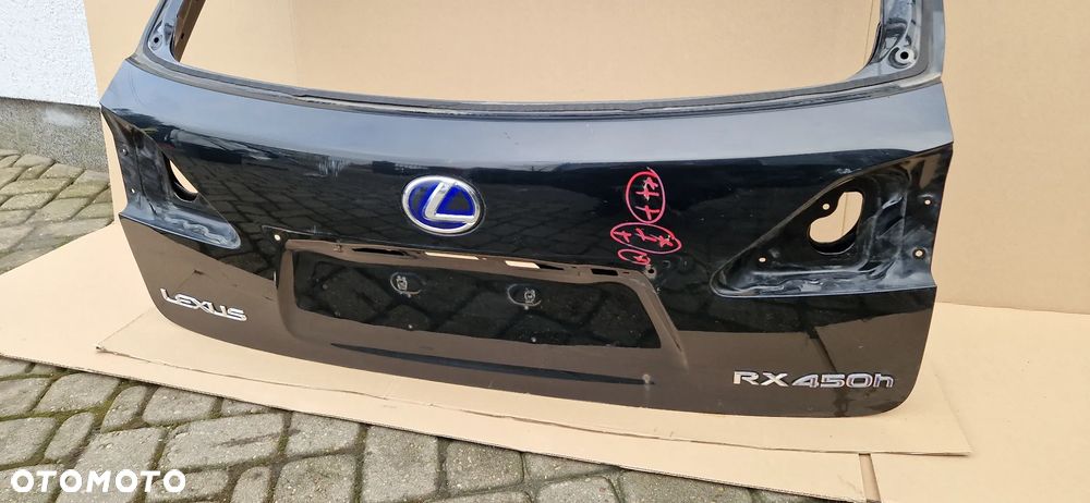 LEXUS RX 3 III RX270 RX350 RX450h KLAPA TYŁ 09-15 - 2