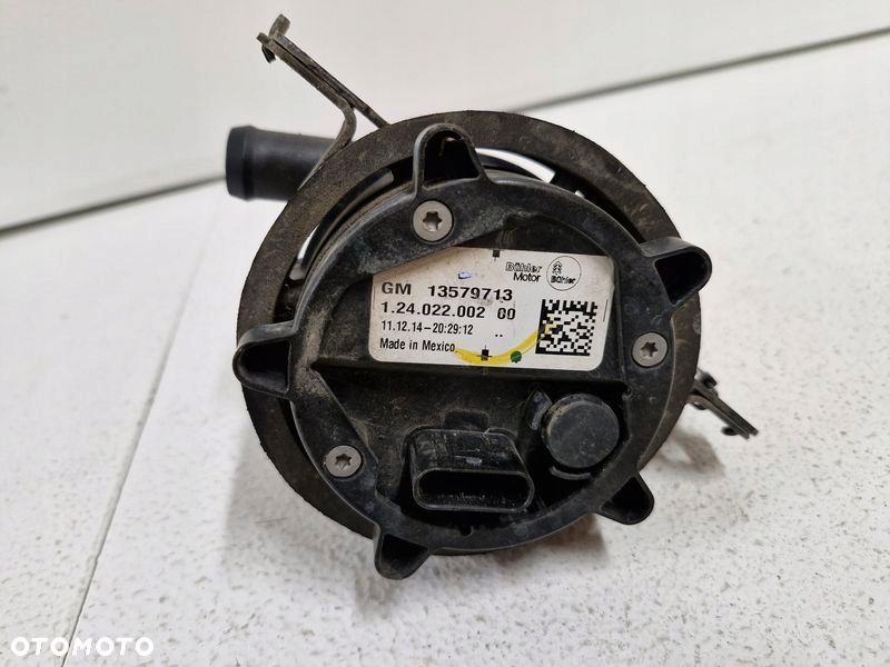 opel ampera dodatkowa pompa chłodzenia baterii 13579713 - 2