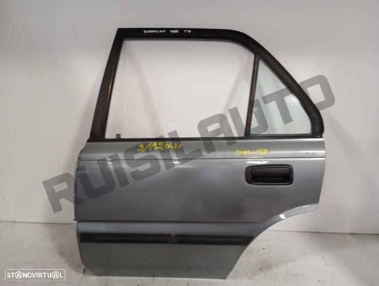 Porta Trás Esquerda  Toyota Corolla V (e80) [1983_1988] 1.3 - 1