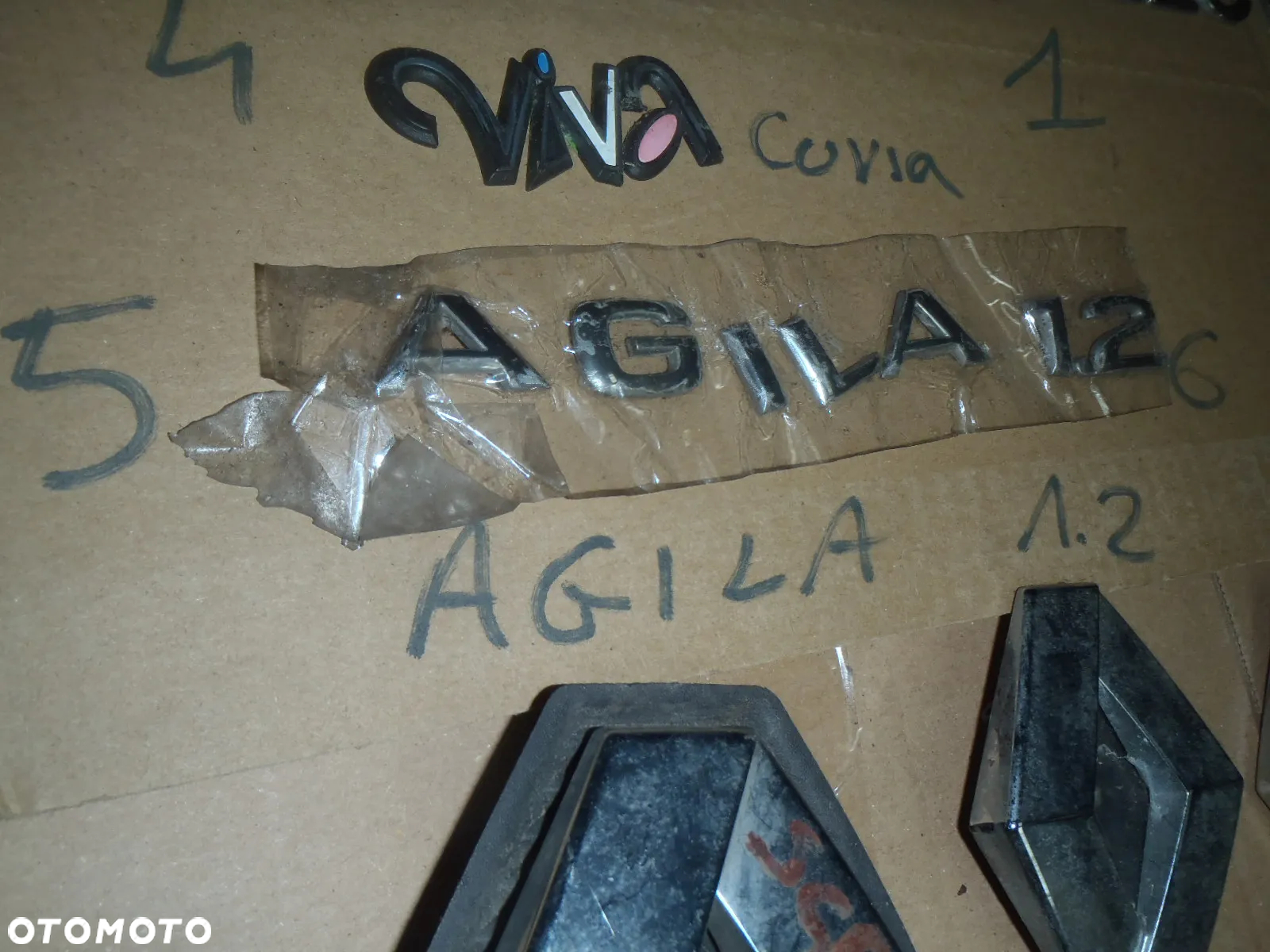 logo emblemat znaczek opel agila astra g II corsa b calibra - 15