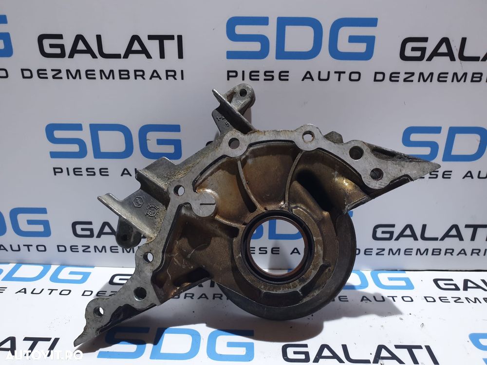 Capac Vibrochen Arbore Cotit Flansa Etansare Suport Simering (Palier) Renault Megane 3 1.6 2008 - 2015 Cod 7700273354 - 2