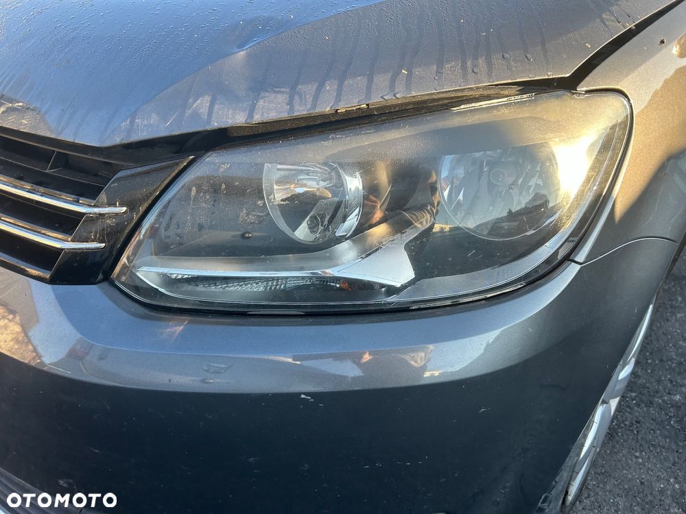 Volkswagen Touran II przód kompletny maska lampy zderzak błotnik pas przedni chłodnice wzmocnienie 2011-2015 - 5