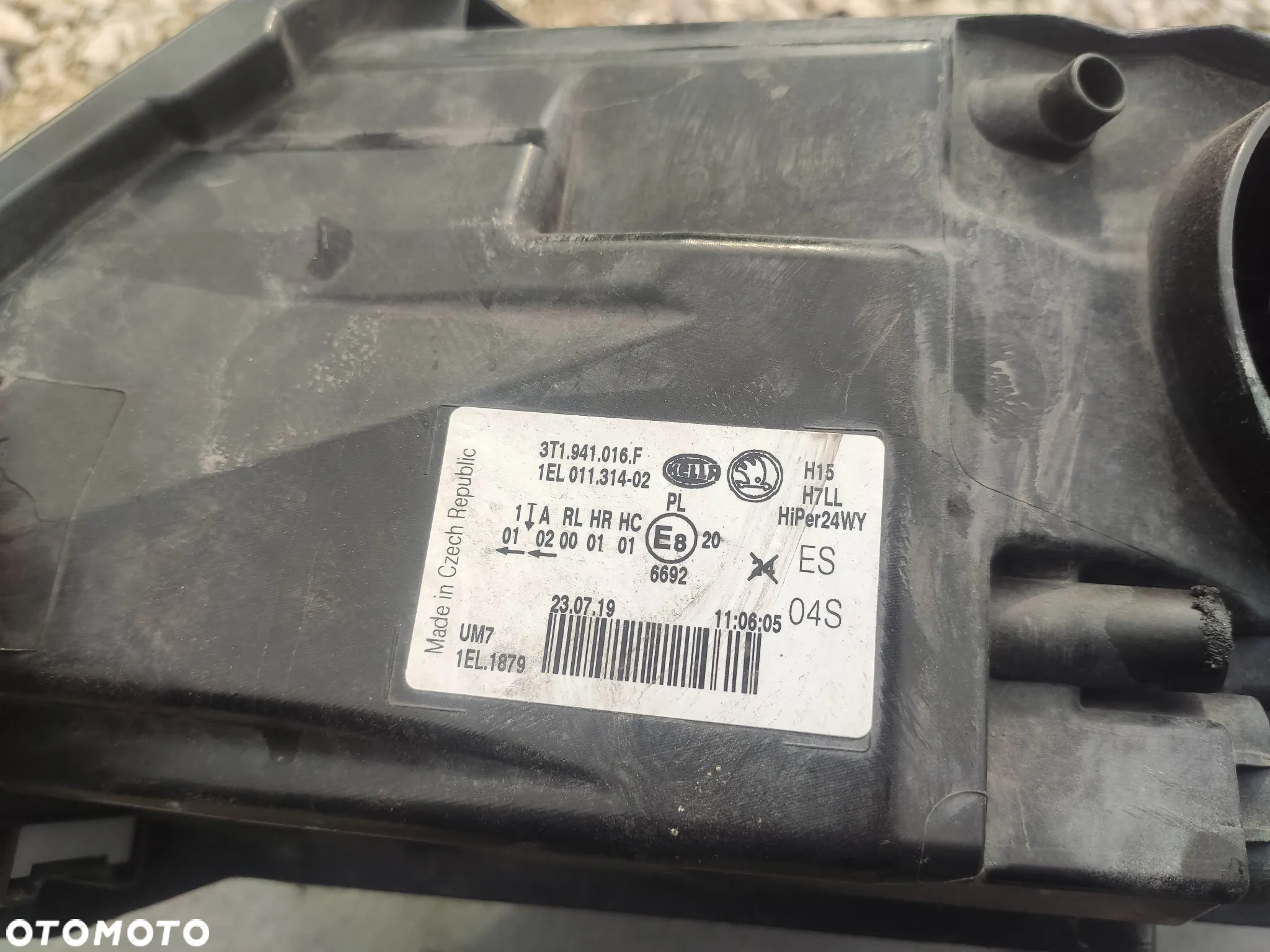 CC Lampa Prawy Przód Skoda Superb II FL 13-15 3T1941016F - 11