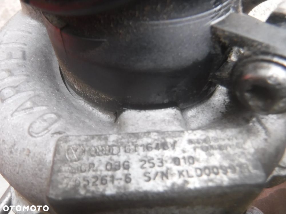 VW Skoda Seat Audi A3 Golf V Touran Altea Leon turbina 2.0 TDI BMM  03G253010 - 3