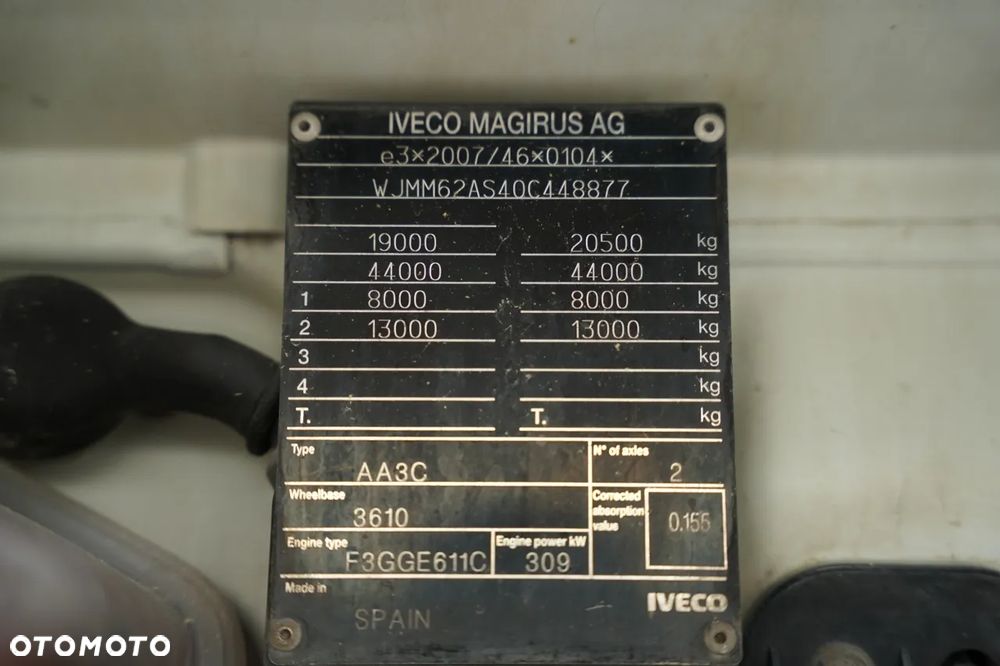 Iveco S-WAY / 420 / HYDRAULIKA / NISKA KABINA / EURO 6 - 38