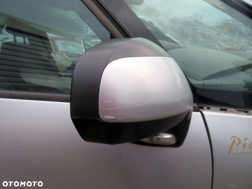 LUSTERKO ELEKTRYCZNE PRAWE C4 PICASSO I EZRC 8153G7 SREBRNY 8-PIN CITROEN 2006-2010 - 2