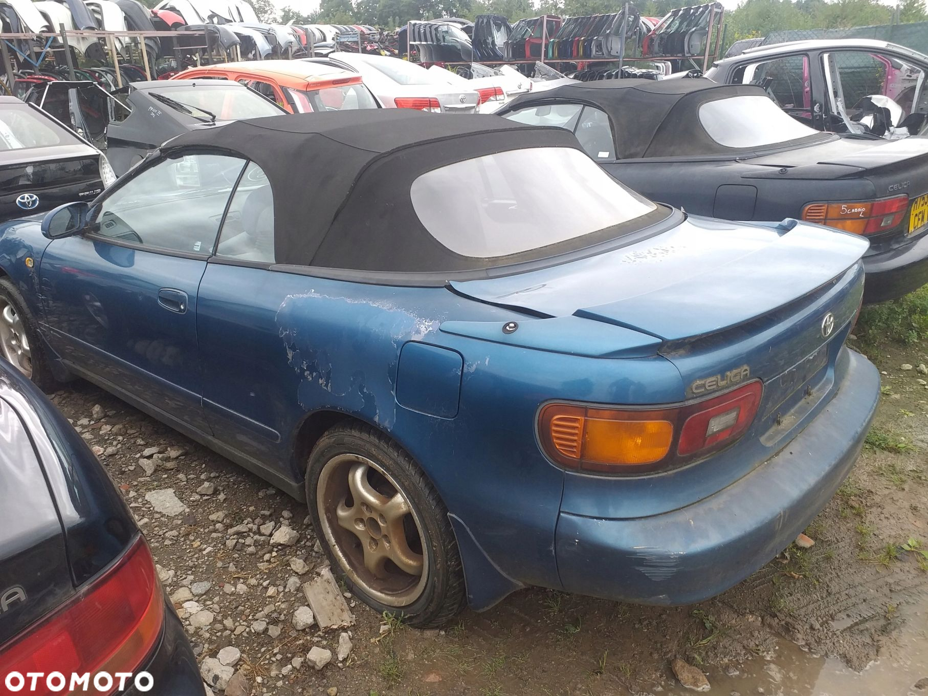 TOYOTA CELICA VI CABRIO st 202 szyba tył dach - 9