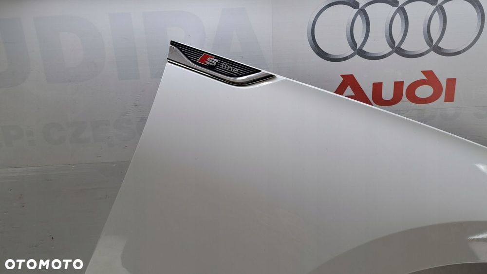 BŁOTNIK AUDI A5 S5 S-LINE B9 8W 8W6 8W8 LY9C BIAŁY 2017-2023 OE ORYGIAŁ - 2