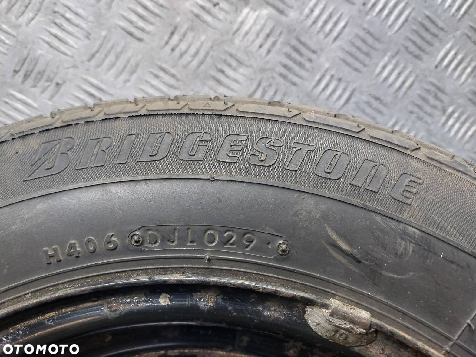 KOŁO FELGA OPONA ZAPAS 4X100 6Jx14 FI59,1 185/65R14 NISSAN ALMERA N15 - 5