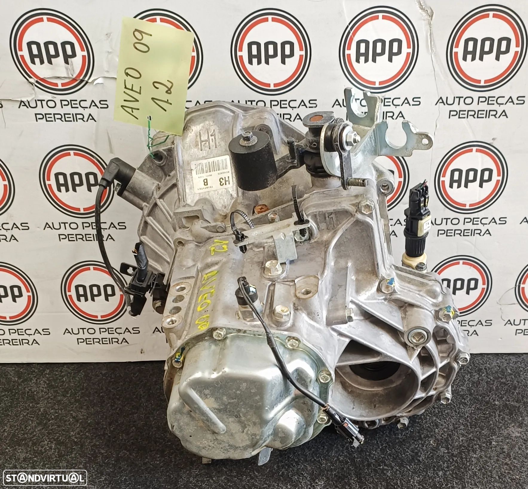 Caixa de velocidades Chevrolet Aveo de 2009, 1.2 16V. - 1