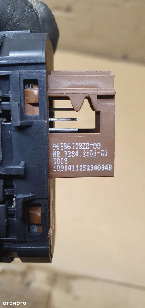 Przycisk przełącznik regulacji zawieszenia Citroen C5 III 96596729ZD - 4