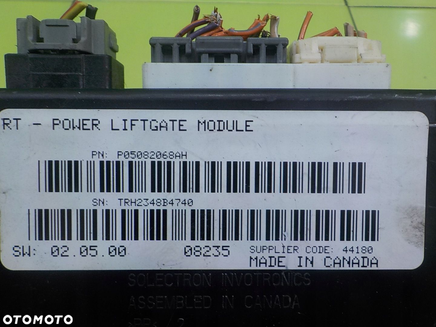 CHRYSLER GRAND VOYAGER V 2.8 CRD 10r 5D modul sterownik klapy P05082068AH - 6