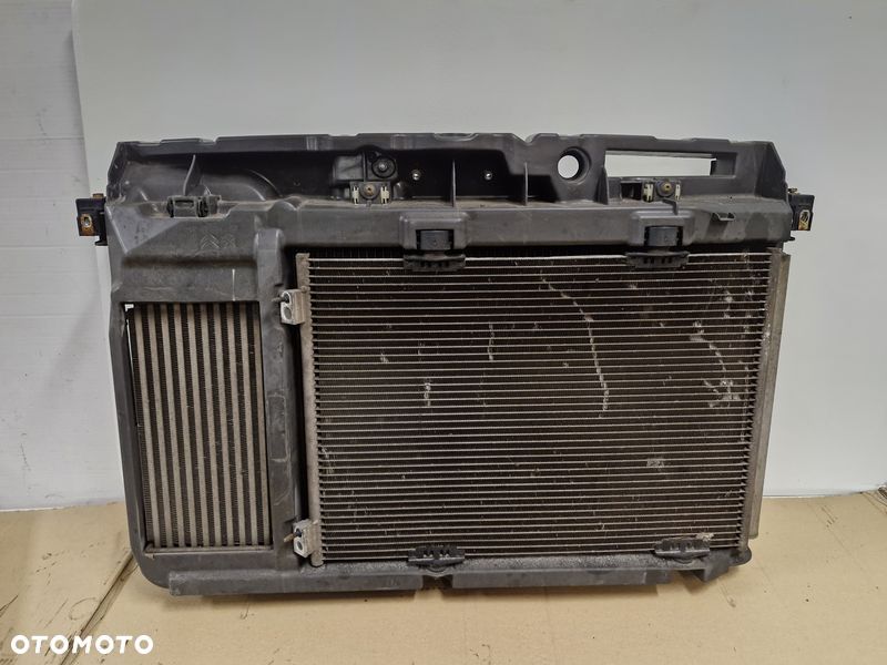 citroen c3 aircross i 1 1.2 thp pas przedni chłodnice intercooler wentylator 9809080880 - 2