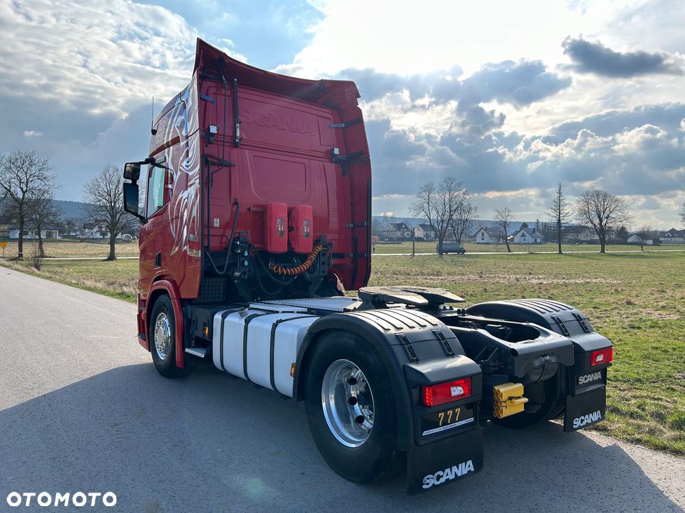 Scania R450 FULL ADR RETARDER ALUFELGI z Niemiec od jedynego właściciela ! HYDRAULIKA spod beczki spożywczej ! / do wywrotu ruchomej podłogi beczki TOP TOP TOP OKAZJA - 38