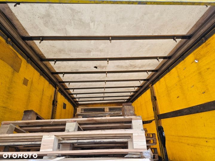 ZABUDOWA SKRZYNIA PLANDEKA PAKA FIRANKA DACH OTWIERANY MAGAZYN 6,2 m MAN TGL MERCEDES ATEGO - 8