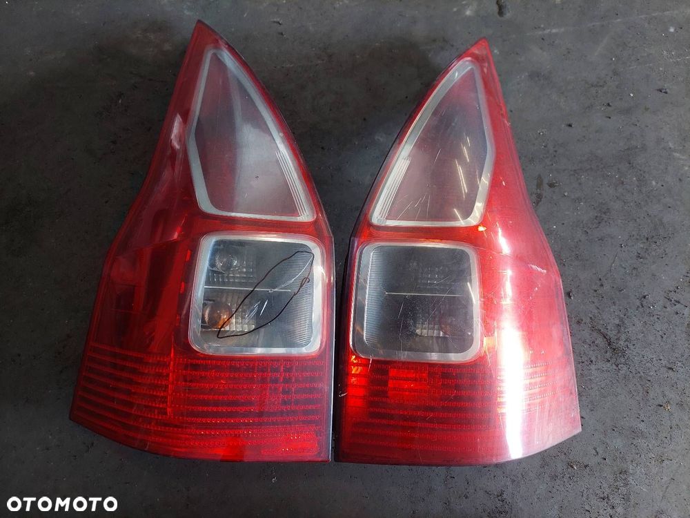 KOMPLETNY TYŁ KLAPA BAGAŻNIKA ZDERZAK LAMPY MEGANE II LIFT KOMBI NV676 - 2