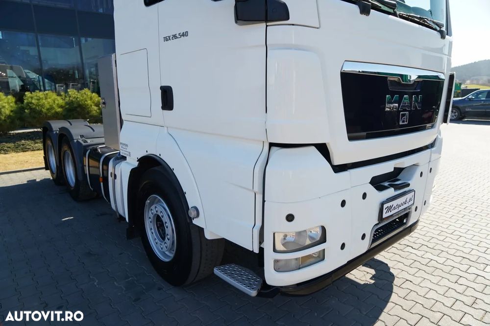 MAN TGX 33.540 / 6x4 / RETARDER / MTA: 100 TONE / XXL / I-PARK COOL / cap tractor cu 3 axe / MANUAL / EURO 5 - 10