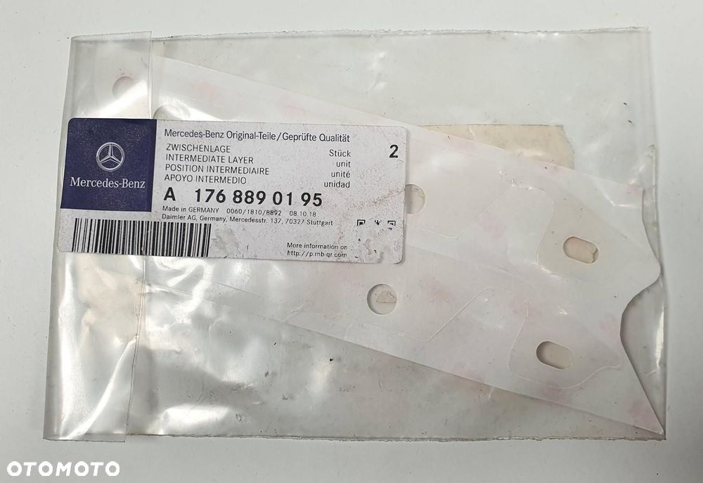 NAKLEJKA OCHRONNA MERCEDES W176 A1768890195 - 1