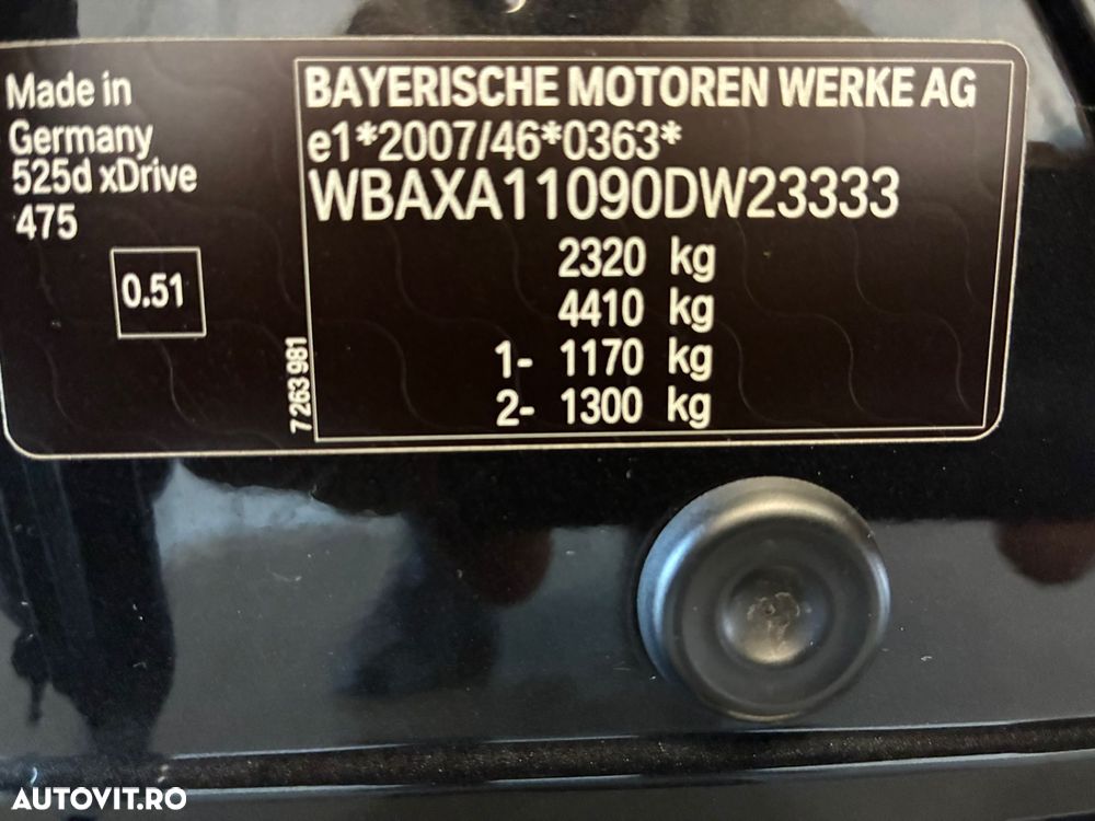 BMW Seria 5 525d xDrive Aut. - 6