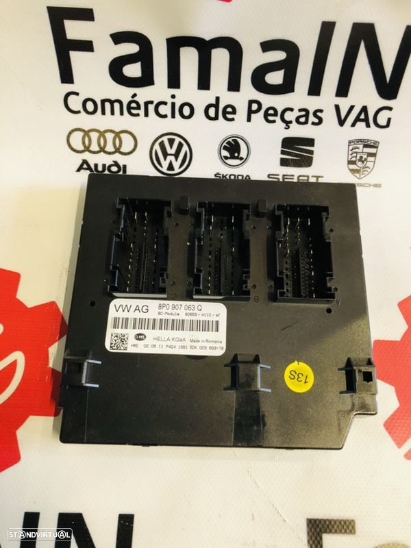 Módulo Eletrónico BCM Audi A3 8P1 / 8P0907063 Q - 2