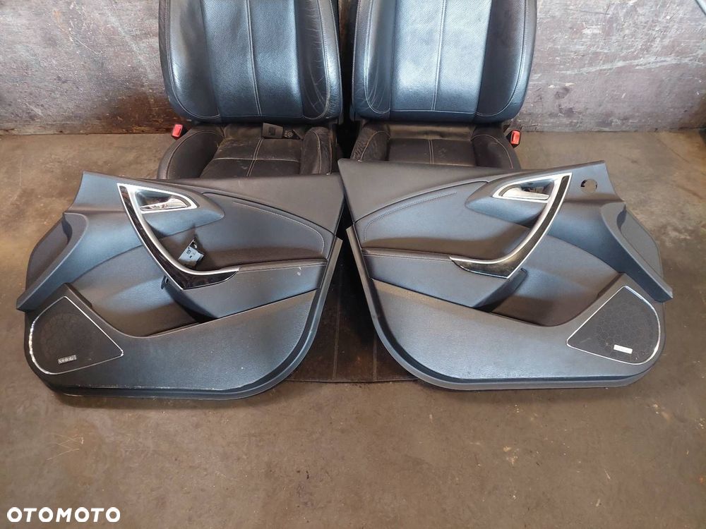 FOTELE KOMPLET LEWY PRAWY KANAPA TYŁ + BOCZKI OPEL ASTRA J KOMBI - 6