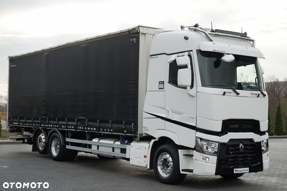 Renault T 440 / 6X2 / SOLÓWKA / FIRANKA 9.5 M / KLIMA POSTOJOWA / WINDA / ALUFELGI / OŚ PODNOSZONA - 10