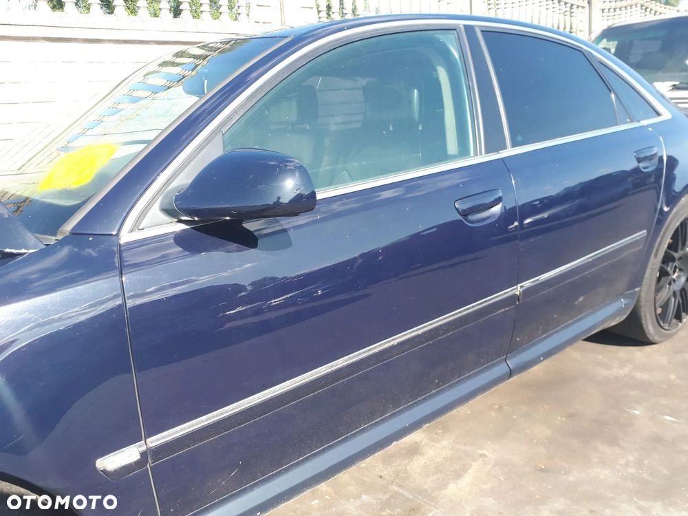AUDI A8 D3 02-05 3.7 V8 FOTEL PRAWY LEWY PRZÓD PRZEDNI SKÓRA CZARNY - 16