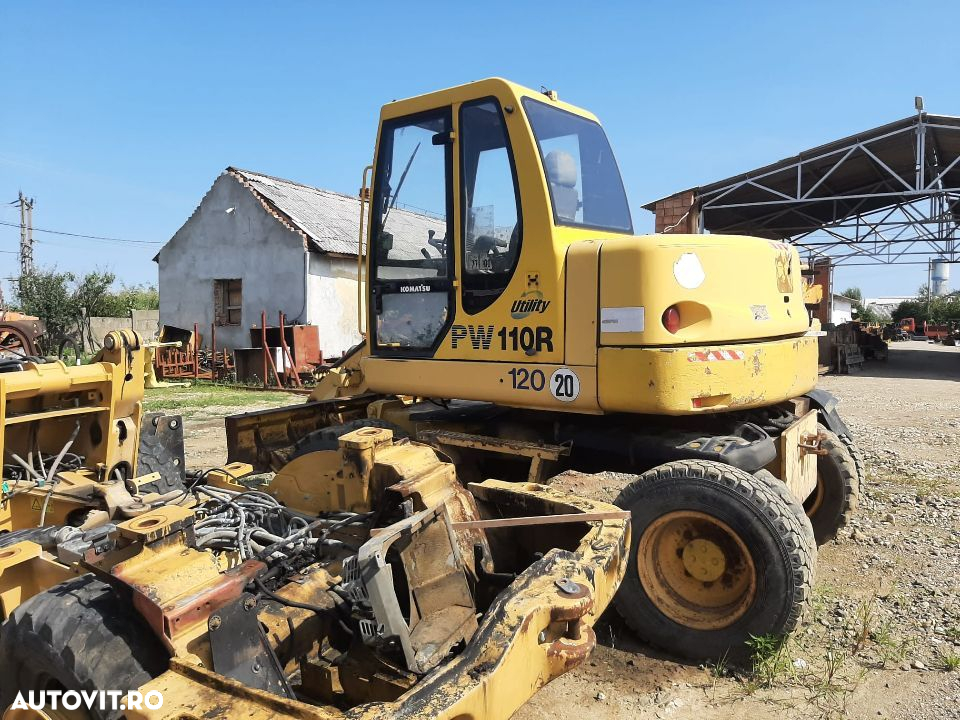Brat din 3 segmenti excavator Komatsu PW 110 R - 3