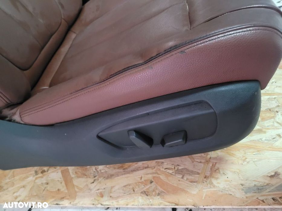 Scaune Interior Piele Bmw X5 F15 Incalzire Stare Buna - 7
