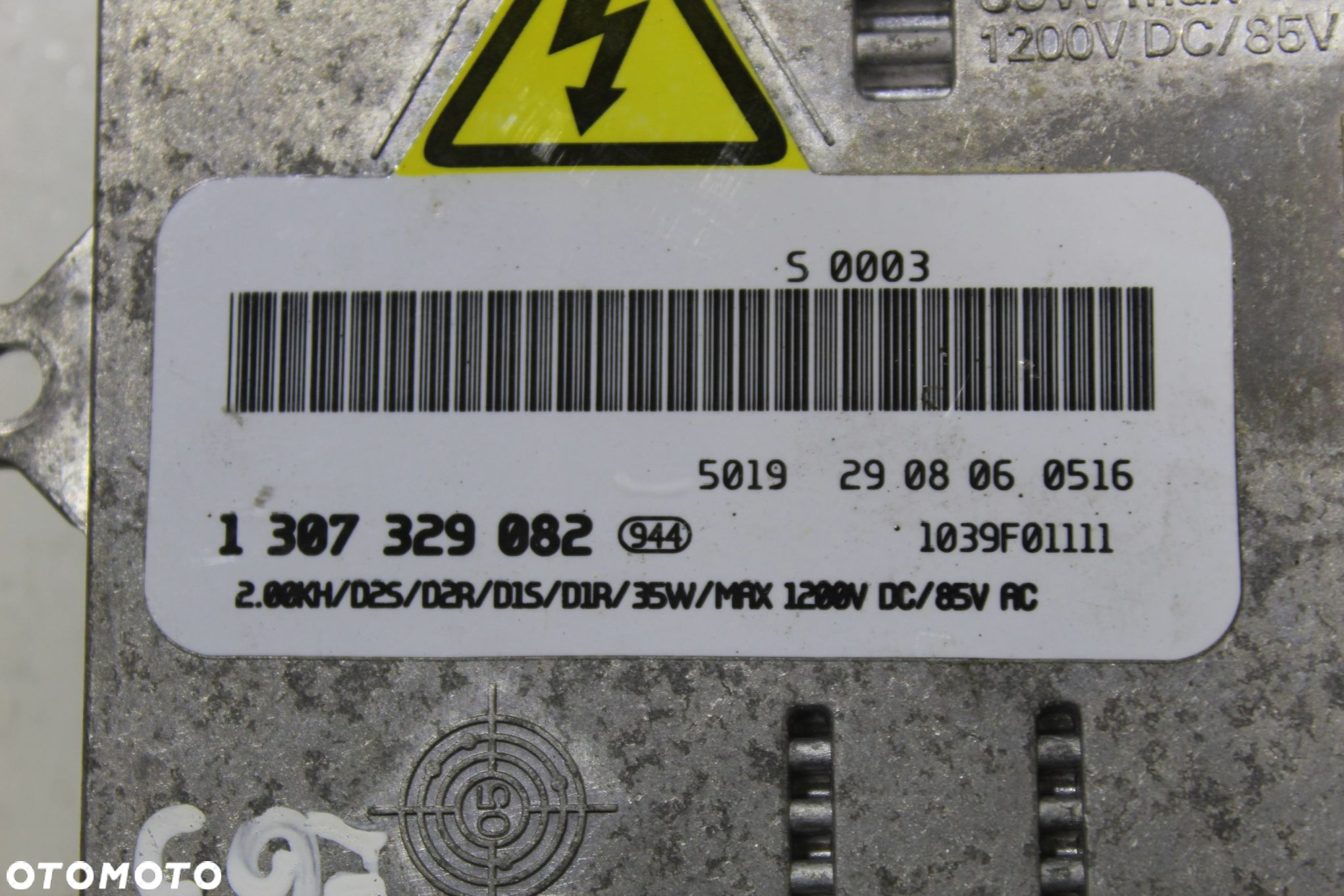 PRZETWORNICA XENON BMW E63 E64 1307329082 - 2
