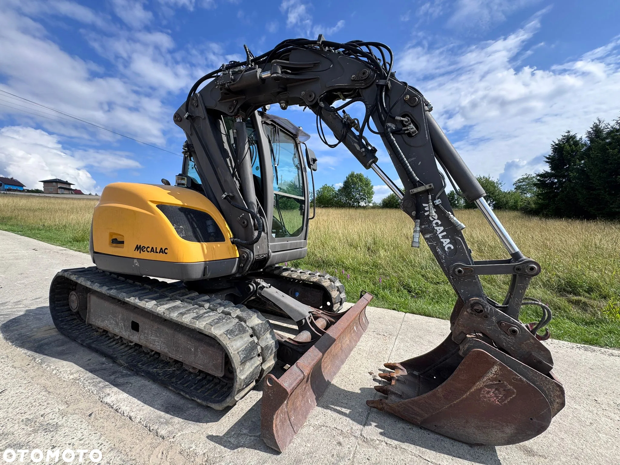 Mecalac 8MCR* KOPARKA GĄSIENICOWA MECALAC 8MCR** FINANSOWANIE** ZAMIANA** SKUP** - 2