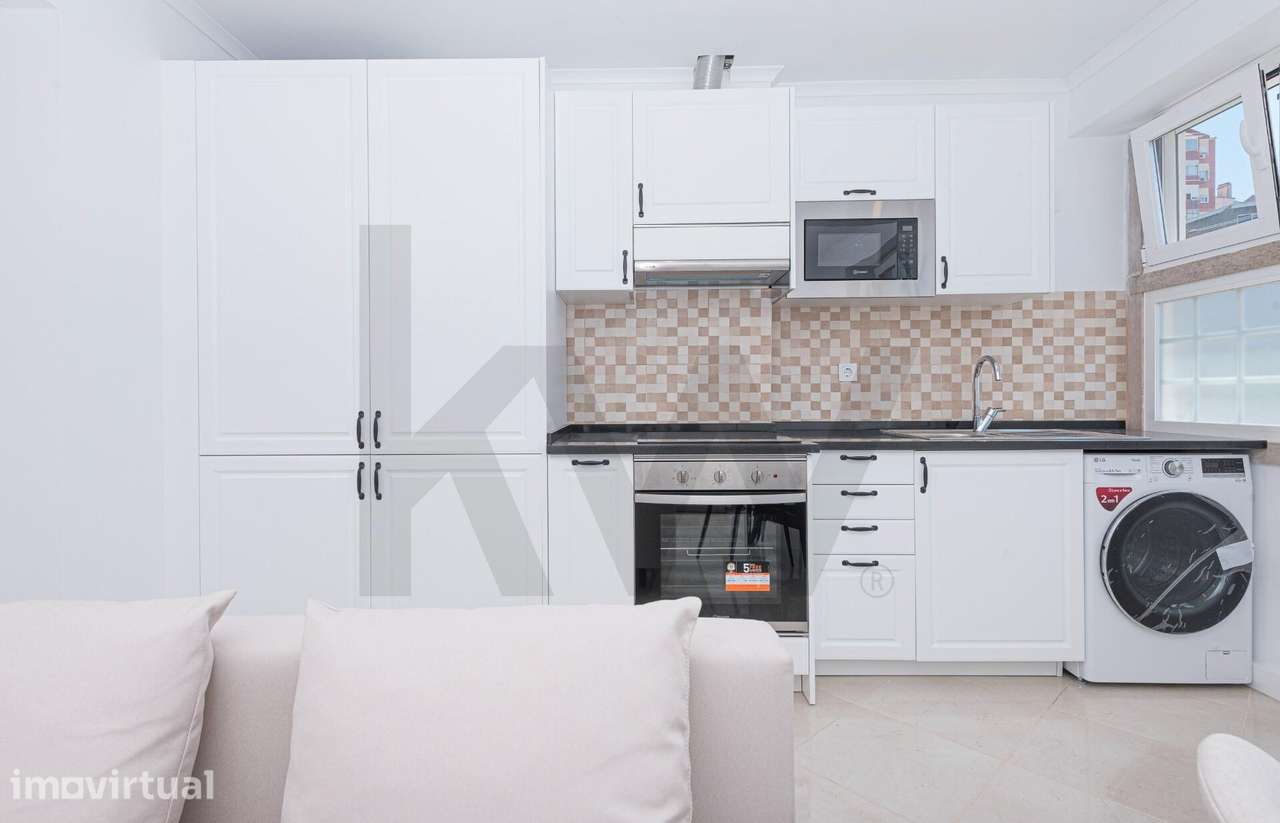 Apartamento T1 para arrendamento, mobilado e equipado, em prédio com e - Grande imagem: 4/24