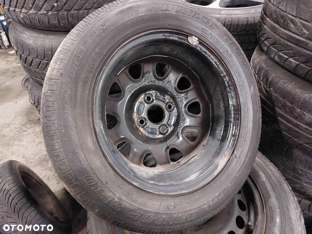 KOŁO ZAPASOWE ZAPAS 4x100 4,5Jx14 FI54,1 165/70R14 SUZUKI IGNIS TOYOTA - 5