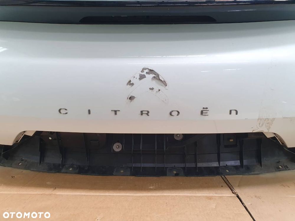 KLAPA TYŁ SZYBA TYLNA BAGAŻNIKA CITROEN C5 X USZKODZONA - 7