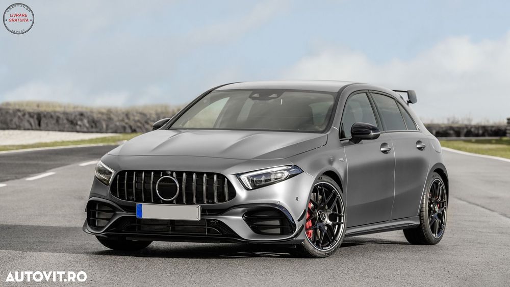 Bara Fata Mercedes A-Class W177 Hatchback / V177 Sedan (2018-2022) A45 Design GT-R- livrare gratuita - 10