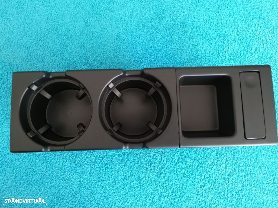 Suporte Porta Copos BMW Serie 3 E46 - Preto - 4
