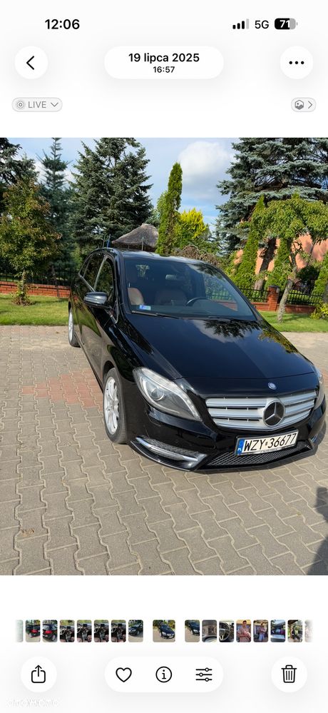 Mercedes-Benz Klasa B 200 CDI (BlueEFFICIENCY) 7G-DCT - 1